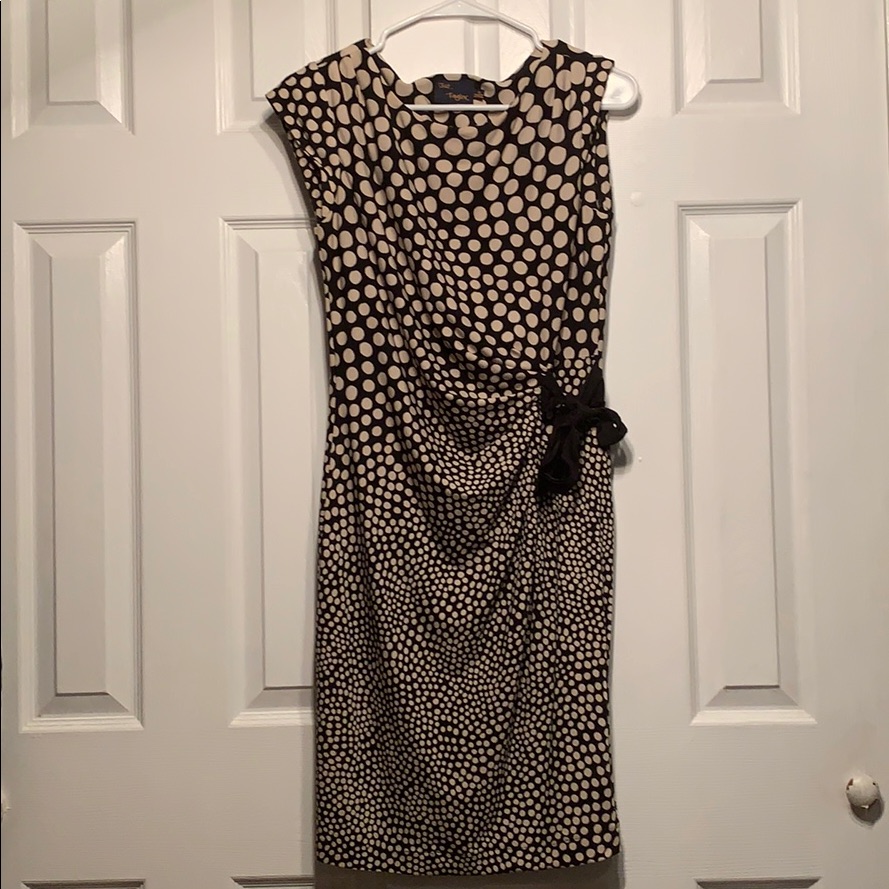 Taylor Brand Polka Dots Dress
